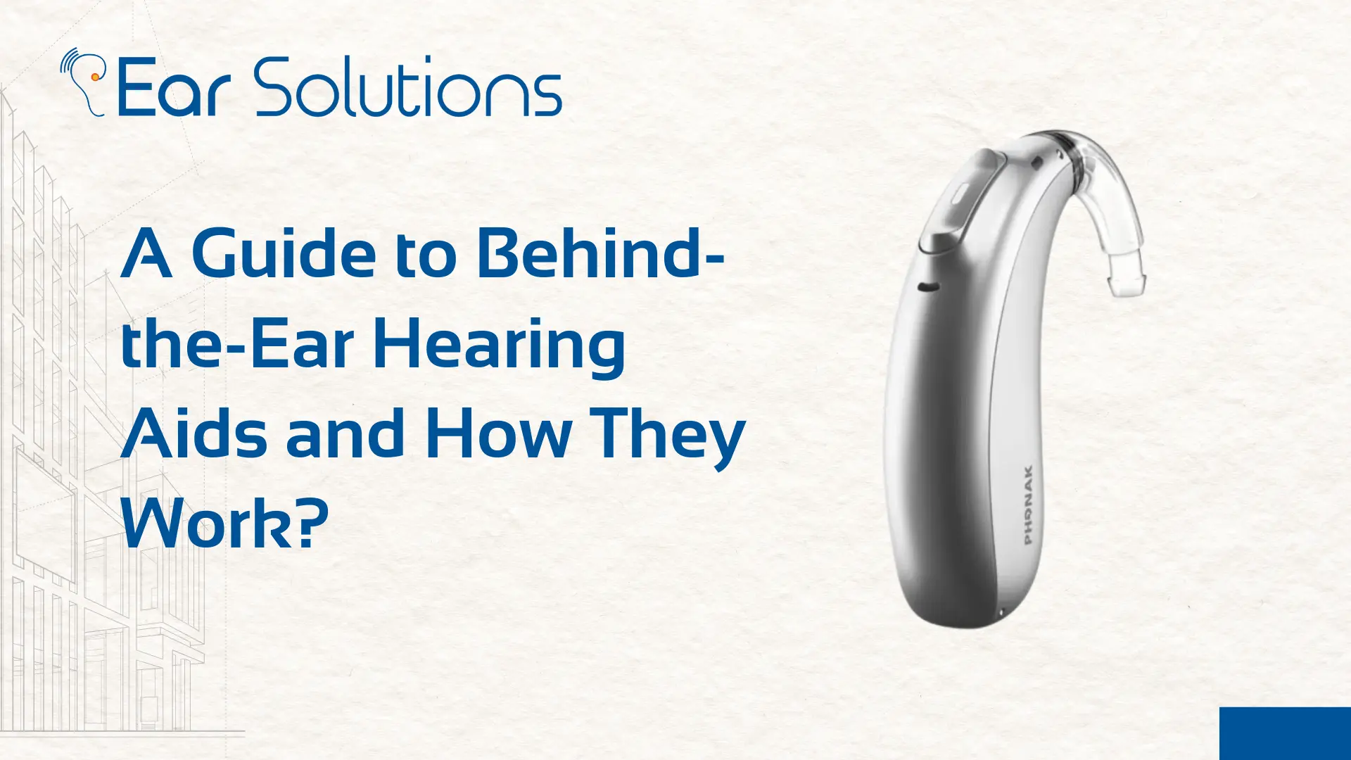 How BTE Hearing Aid Work