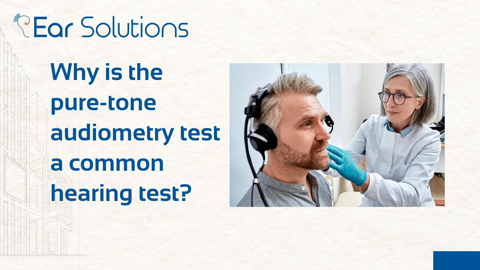 pure tone audiometry test