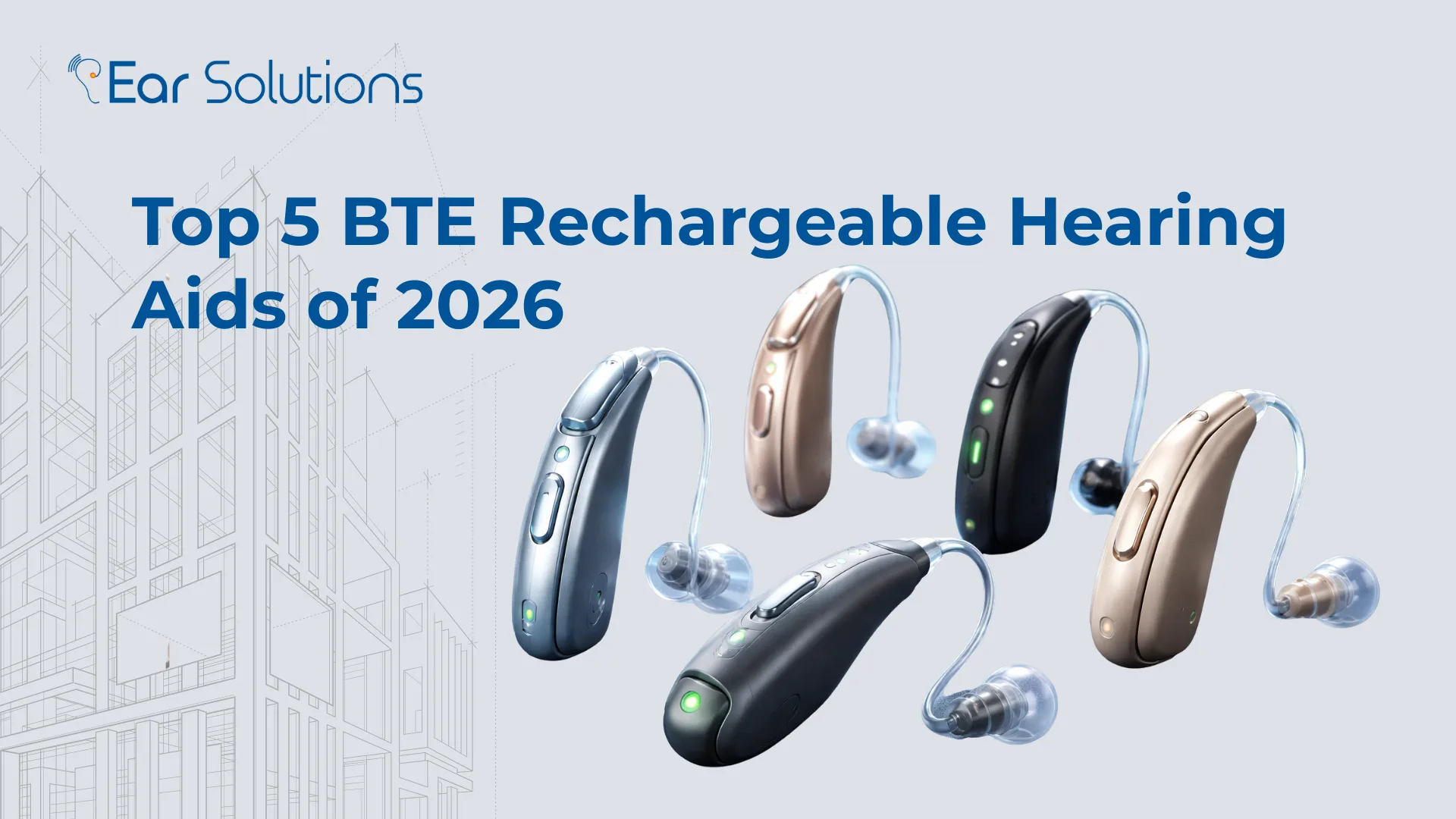 Top 5 BTE Rechargeable Hearing Aids of 2026