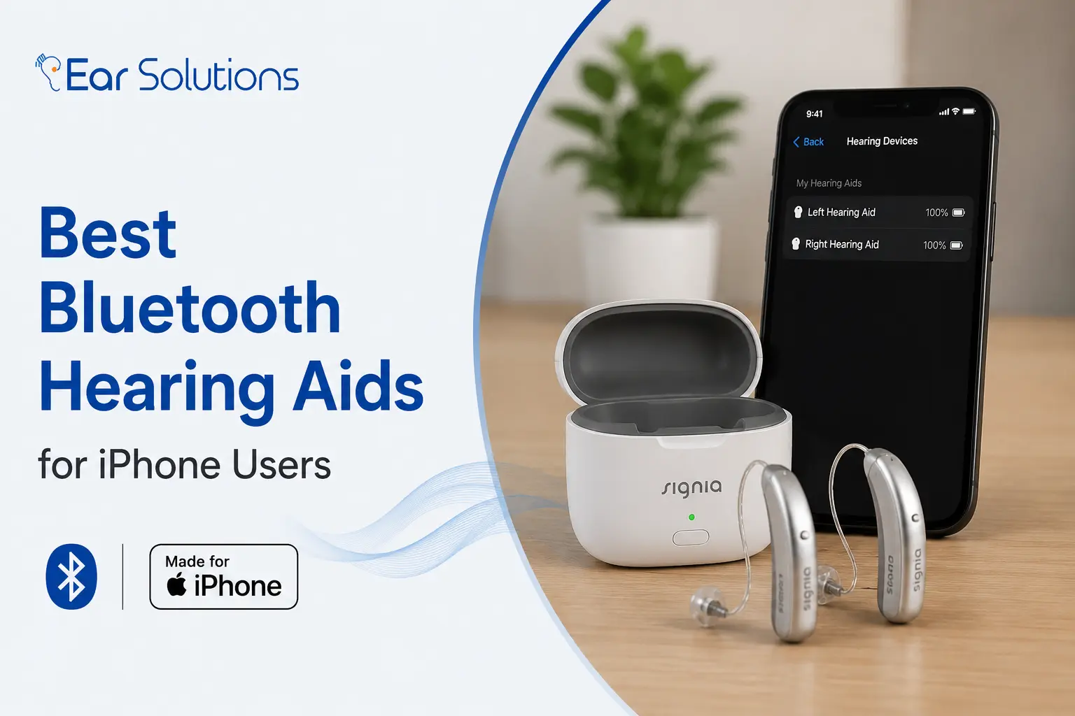 Best Bluetooth Hearing Aids for iPhone Users