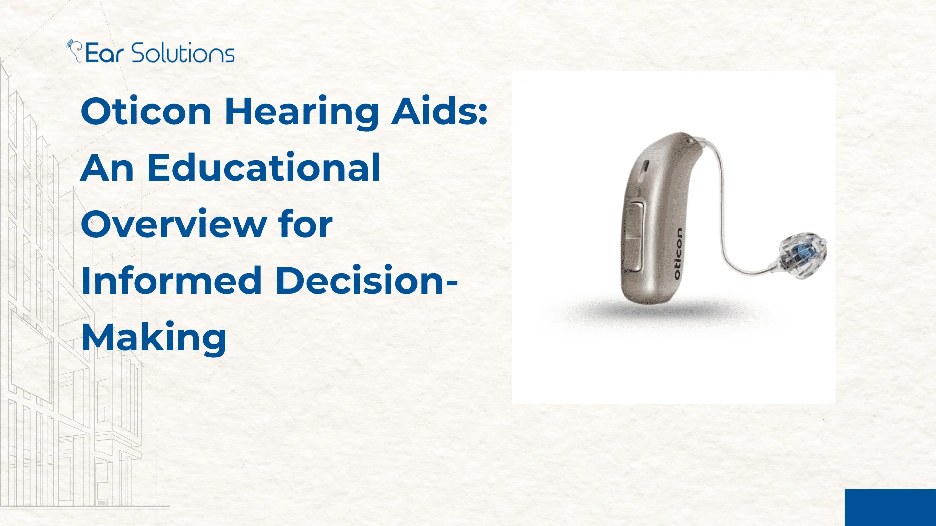 oticon hearing aids education
