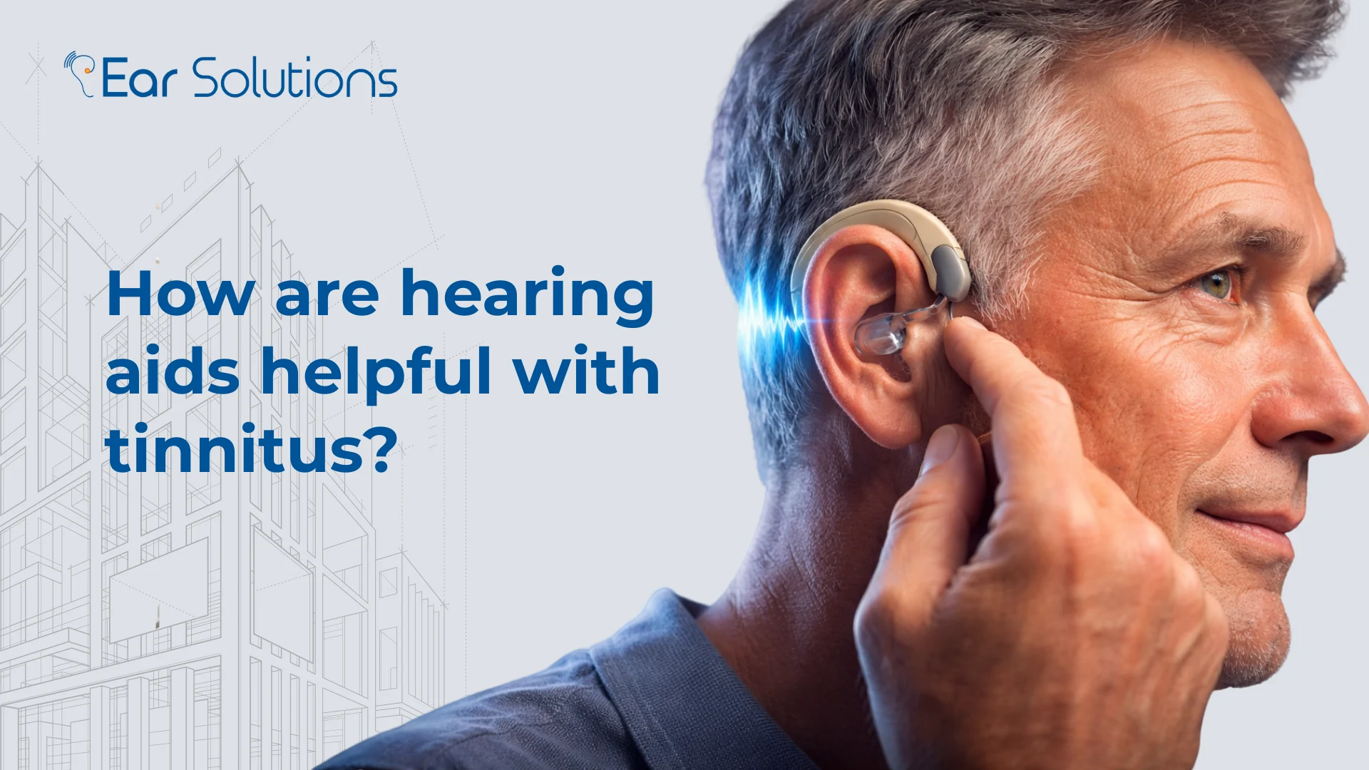 How are hearing aids helpful with tinnitus