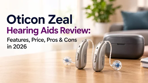 Oticon Zeal Hearing Aids Review: Features, Price, Pros & Cons in 2026